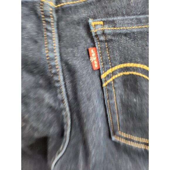 Levis 535 Blue Denim Dark Wash Super Skinny Jeans Size 28 - Picture 4 of 8